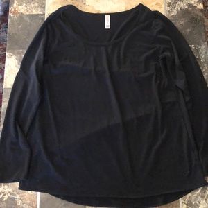 Lularoe Black Long Sleeve